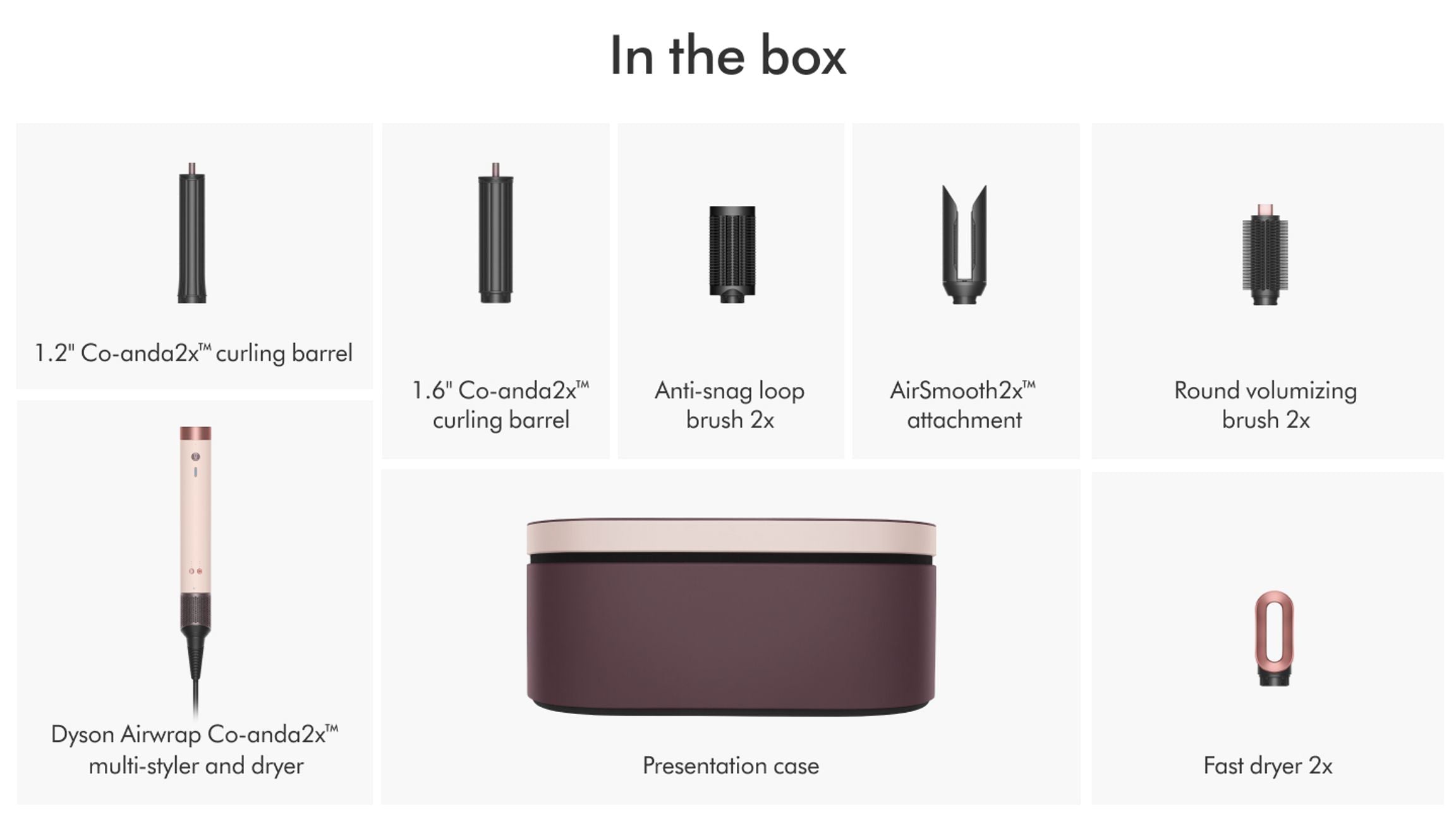 Dyson Airwrap Co-anda2x™ multi-styler and dryer Straight+Wavy (Ceramic Pink/Rose Gold) - 2025 edition