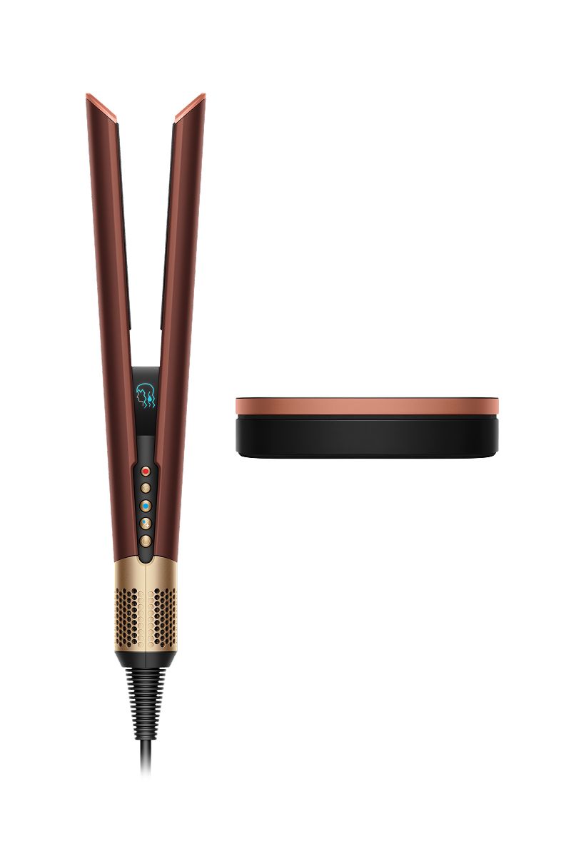 Dyson Airstrait™ dryer and straightener (Plum and Copper)