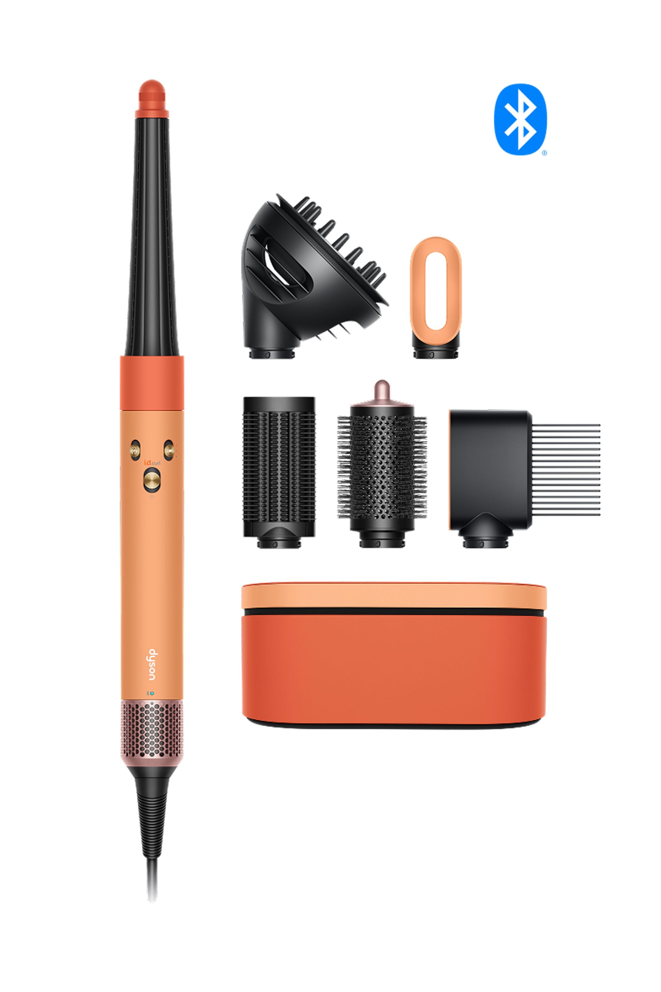Dyson Airwrap i.d.™ Multi-Styler and Dryer – Curly+Coily | Ceramic Apricot/Topaz