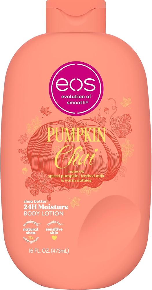 eos Shea Better Body Lotion- Vanilla Cashmere, 24-Hour Moisture, 16 fl oz