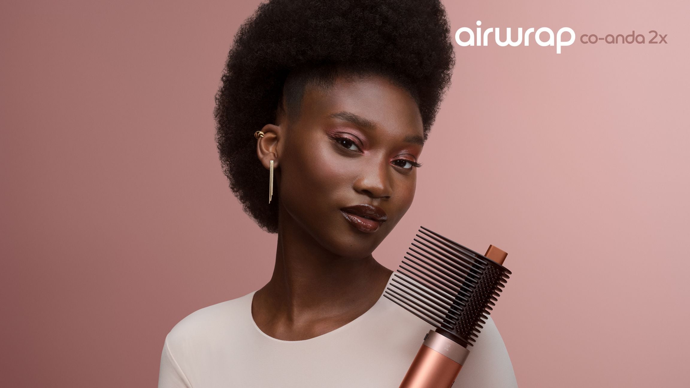 Dyson Airwrap Co-anda2x™ multi-styler and dryer Curly+Coily (Amber silk) - 2025 edition